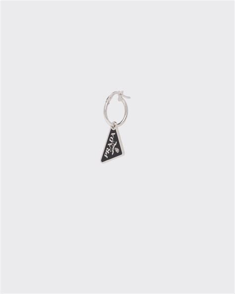 prada symbole pendant earring|Prada Symbole Pendant Earring.